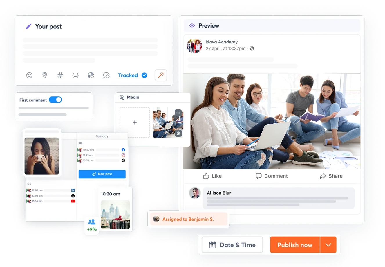 A view of how to measure and showcase the true business impact of your social efforts with agorapulse